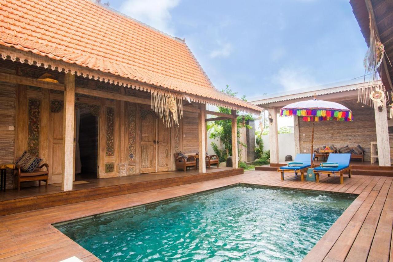 Canggu Paradise:Private House/Room Apple Near Pool Exterior foto